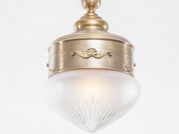 PAPA - Handmade brass pendant lamp by Patinas Lighting - view 2